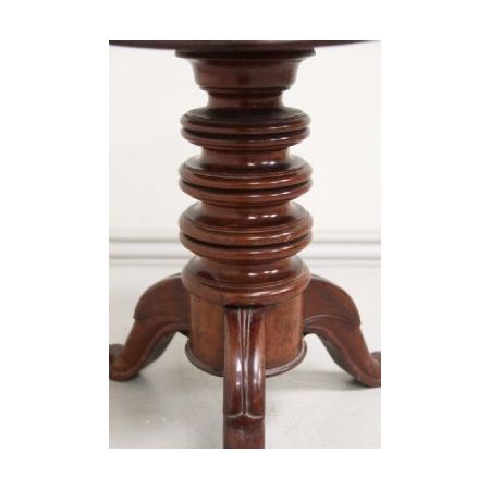 Antiker Klavierhocker, Stuhl / piano stool mit grünem Leder höhenverstellbar