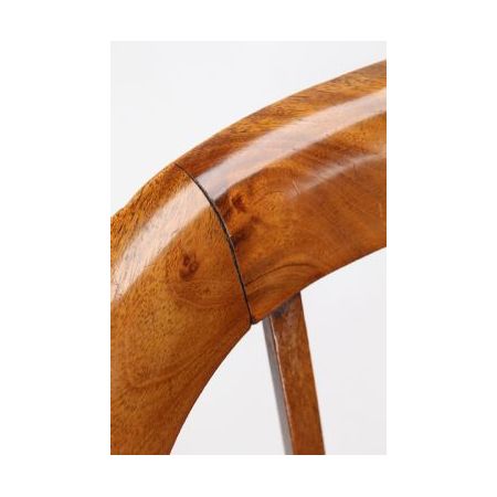 Antiker Edwardianischer Stuhl / tub chair aus Mahagoni