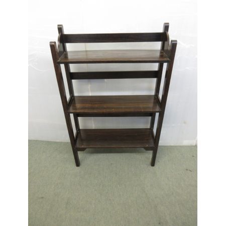 Antikes Bücherregal aus Eichenholz