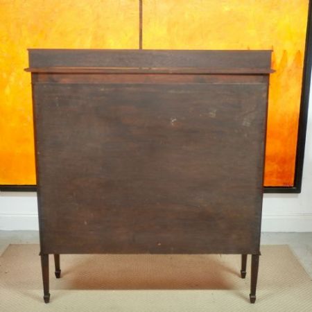 Edwardianisches mahagoni Bücherregal, mit Glastüren im Astragal-Muster