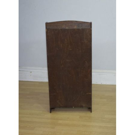 Antikes Bücherregal / open bookcase aus Eichenholz