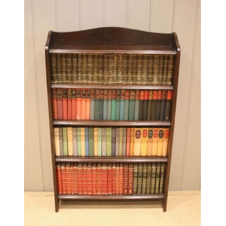 Bücherregal / open bookcase aus Eichenholz