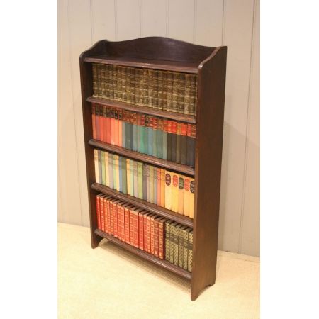 Bücherregal / open bookcase aus Eichenholz