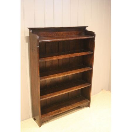 Antikes offenes Bücherregal / open bookcase aus Eichenholz