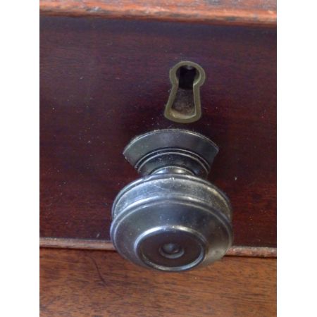 schöner Antiker Mahagoni Schreibtisch