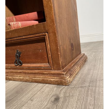 schmalles Kiefern Bücherregal / bookcase aus 1940