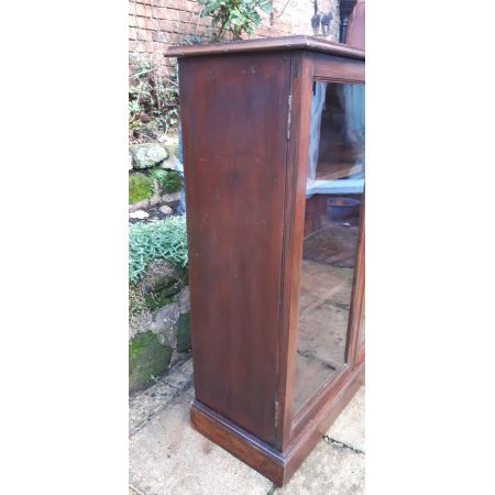 Antikes Edwardianisches Bücherregal / Büchervitrine / bookcase verglast