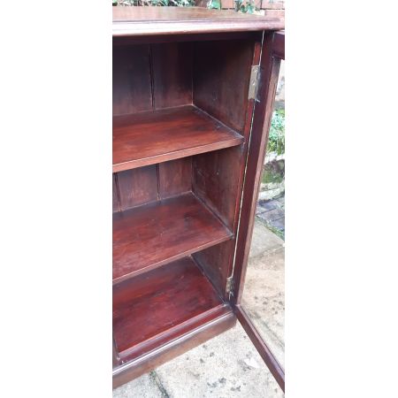 Antikes Edwardianisches Bücherregal / Büchervitrine / bookcase verglast