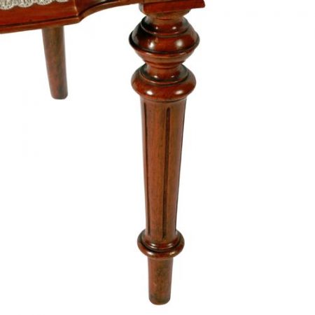 Ein paar antiker viktorianischer Stühle aus Nussbaumholz