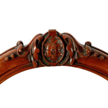 Ein paar antiker viktorianischer Stühle aus Nussbaumholz