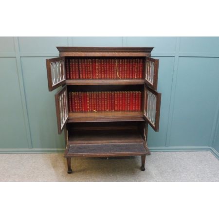 Bücherschrank / lawyers bookcase aus Eichenholz