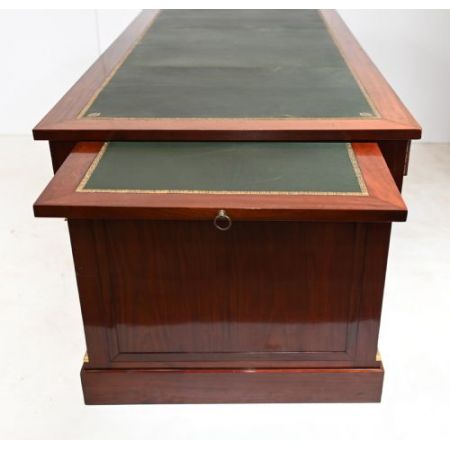 Napoleon II partnersdesk im französischen Stil aus Kingwood
