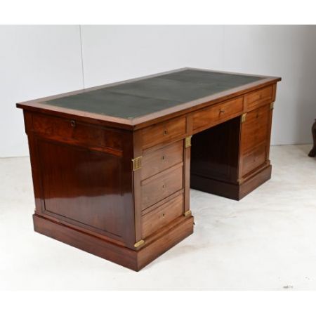 Napoleon II partnersdesk im französischen Stil aus Kingwood