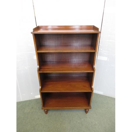 Antikes Bücherregal / waterfall bookcase mit Intarsien