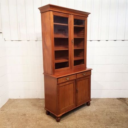 Edler Viktorianischer Bücherschrank aus Mahagoni