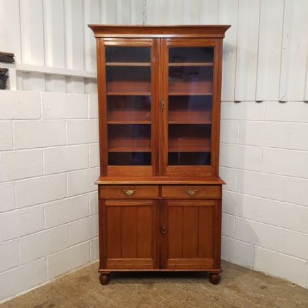 Edler Viktorianischer Bücherschrank aus Mahagoni