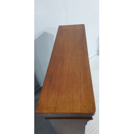 Antikes Viktorianisches Bücherregal aus Mahagoni