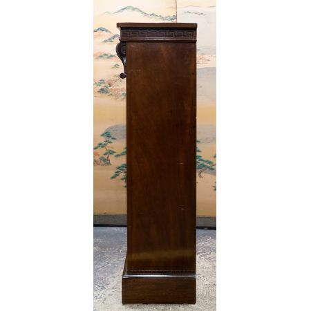 Antikes viktorianisches Bücherregal / open bookcase aus Mahagoni