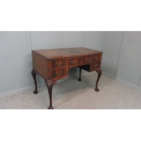 Eleganter edwardianischer Schreibtisch aus Mahagoni