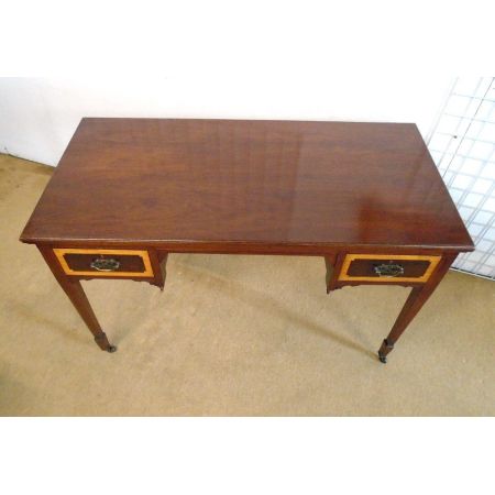 Restaurierter Edwardian Mahagoni Schreibtisch