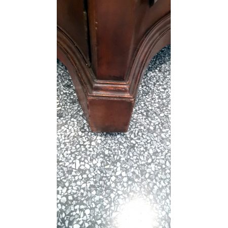 Hochwertiger edwardianischer Partnersdesk aus Mahagoni im georgianischen Stil