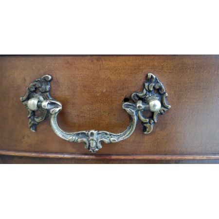 Hochwertiger edwardianischer Partnersdesk aus Mahagoni im georgianischen Stil