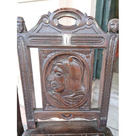 Paar schöner viktorianischer Hallchairs