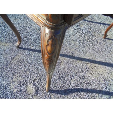 Eleganter, viktorianischer ladiesdesk / Schreibtisch mit Lederfläche