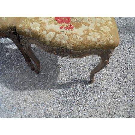 Set klassischer französischer Esszimmerstühle aus Eiche