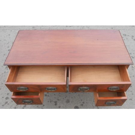 Edler mahagoni Schreibtisch aus der edwardianischen Epoche