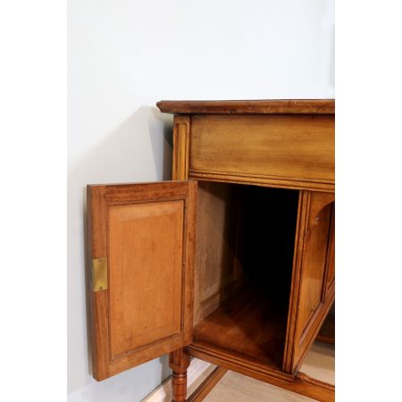 Schöner spätviktorianisches Schreibtisch aus Walnuss im Stil von Lamb of Manchester