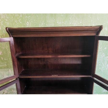 Antiker Bücherschrank aus Mahagoni im Globe Wernicke Stil