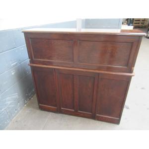 Eleganter Eichenschreibtisch mit Rollklappe, hergestellt von Angus Makers