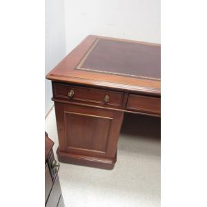 Antiker Viktorianischer Schreibtisch / partners desk aus Mahagoni