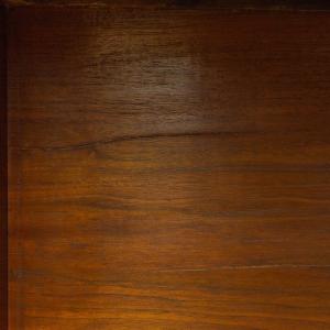 Antiker Viktorianischer Schreibtisch / kneehole desk aus Eichenholz