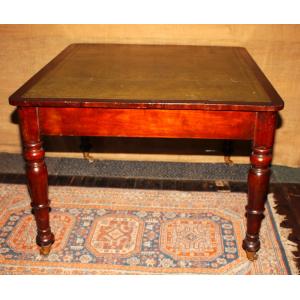 Antiker partnersdesk aus Mahagoni im Stil von William IV