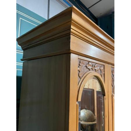 Edwardianische Kleiderschrank mit Spiegeltür