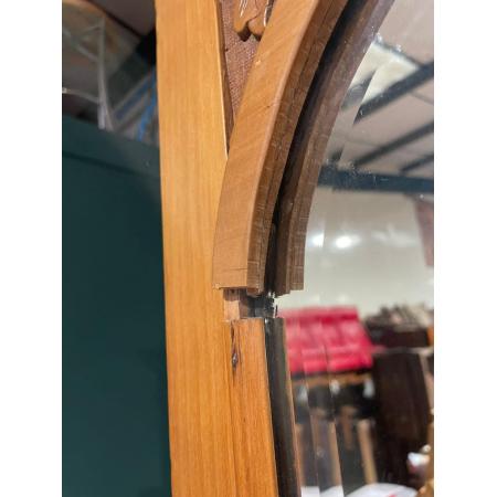 Edwardianische Kleiderschrank mit Spiegeltür