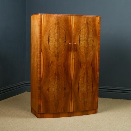 Art deco Kleiderschrank/ ca. 1940