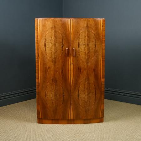 Art deco Kleiderschrank/ ca. 1940