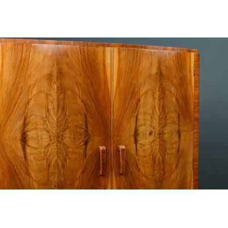 Art deco Kleiderschrank/ ca. 1940