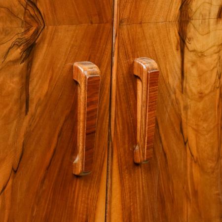 Art deco Kleiderschrank/ ca. 1940