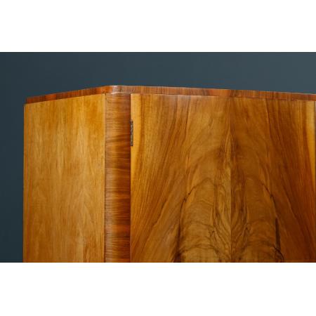 Art deco Kleiderschrank/ ca. 1940