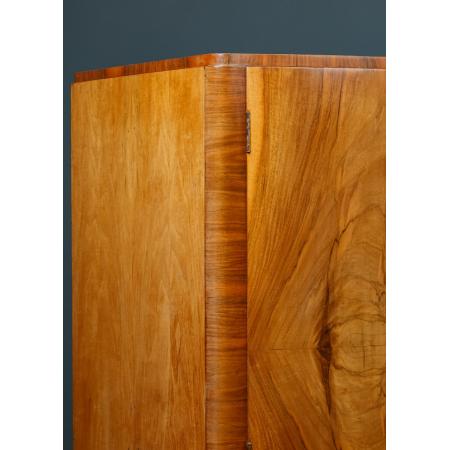 Art deco Kleiderschrank/ ca. 1940