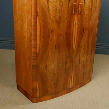Art deco Kleiderschrank/ ca. 1940