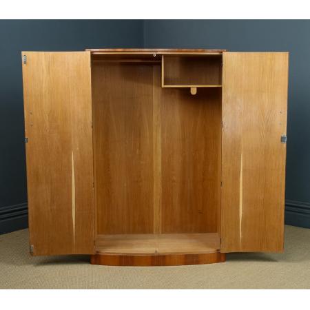 Art deco Kleiderschrank/ ca. 1940