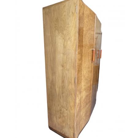 Art deco Kleiderschrank/ triple wardrobe