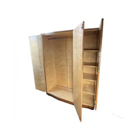 Art deco Kleiderschrank/ triple wardrobe