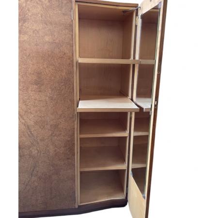 Art deco Kleiderschrank/ triple wardrobe
