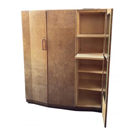 Art deco Kleiderschrank/ triple wardrobe